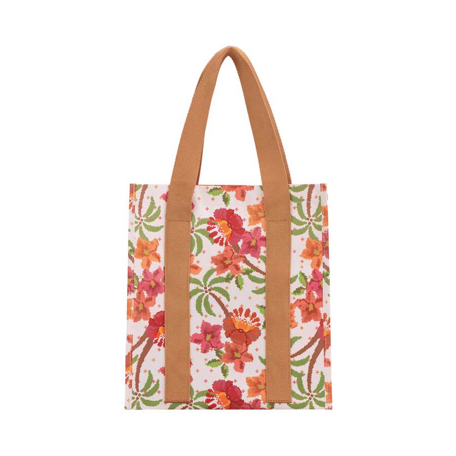 Kollab Market Bag Hibiscus Retreat